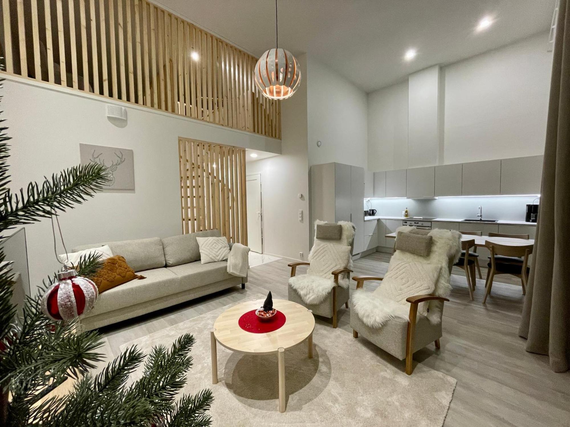 Nordic Wooden House Apartment Rovaniemi Exterior photo